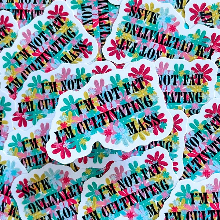 Cultivating Mass Fat Mac It's Always Sunny Inspired Sticker for wholesale by TallMade