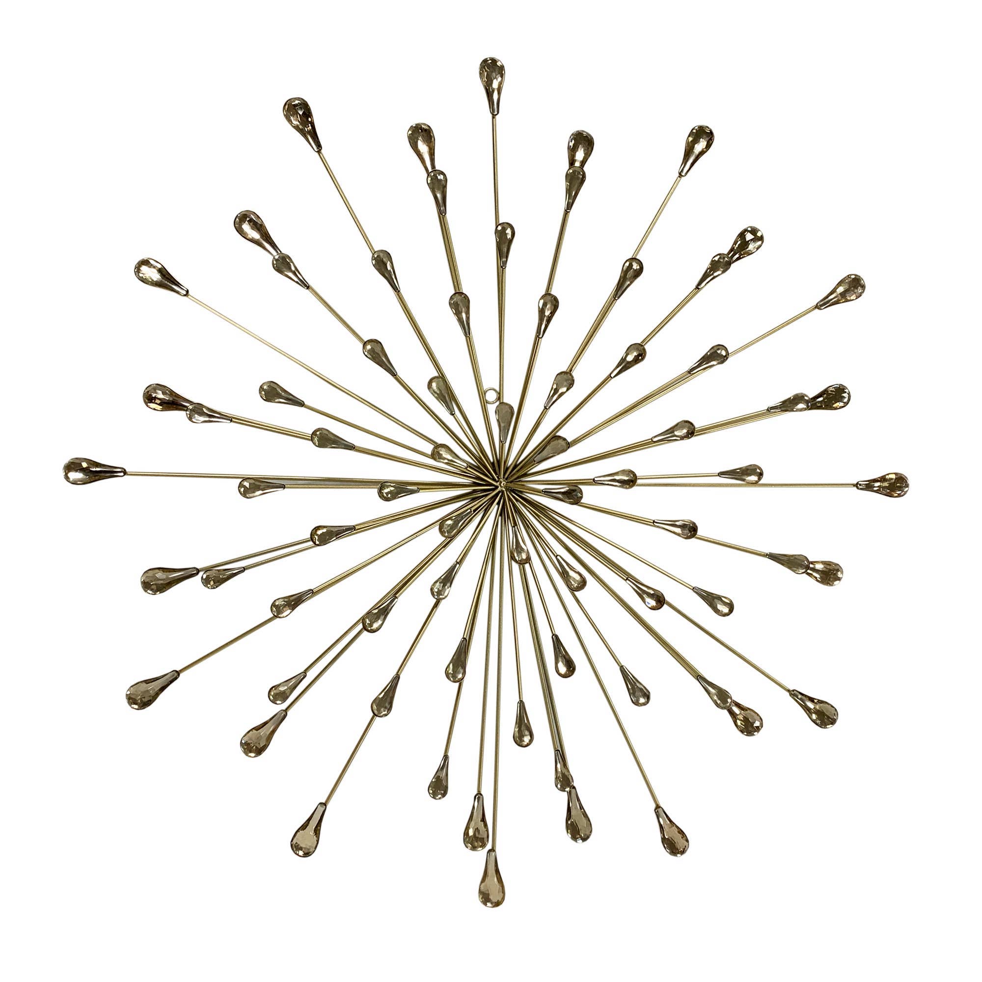 Tripar International - Vente Décoration murale - Art mural en étoile - Or4