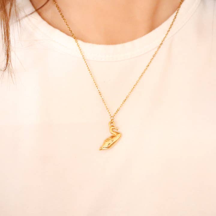 Golden Goose Necklace for wholesale by Annie Austen | Jewelry • Accessories