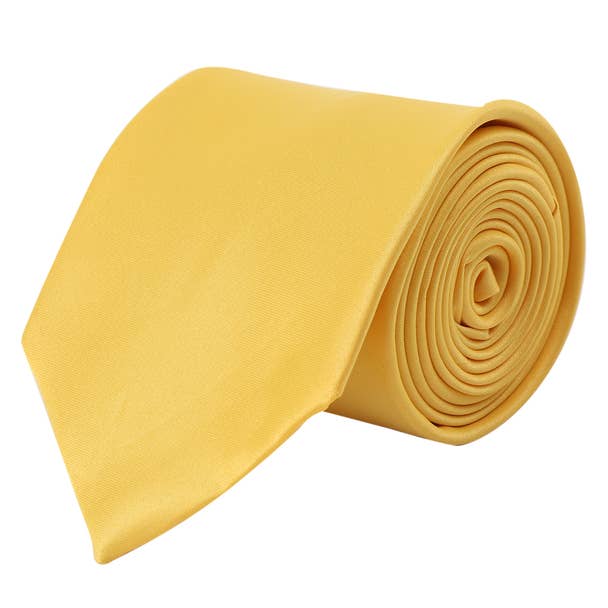 Selini New York - Wholesale Necktie - Men's - [Promotion] Poly Solid Satin Tie7