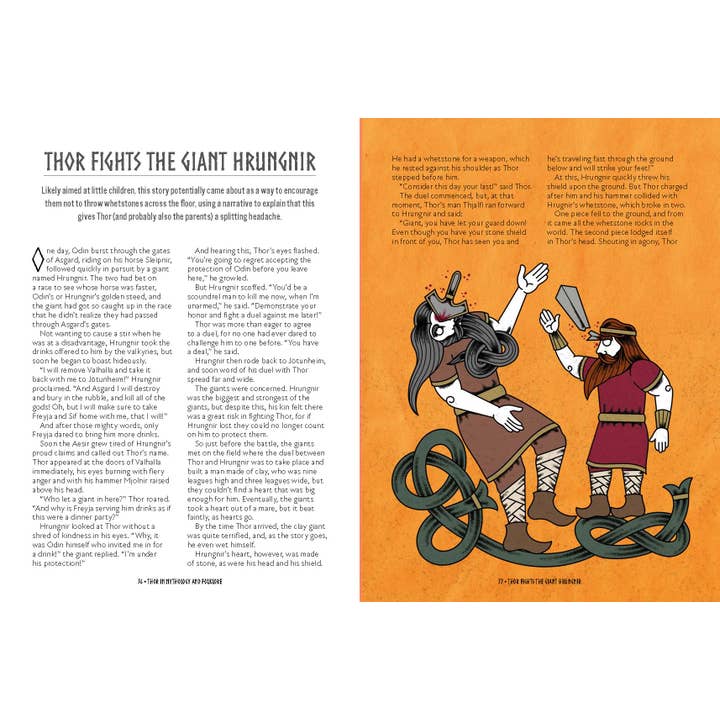 Red Wheel/Weiser LLC - Wholesale Folklore & Mythology - Thor: An Illustrated Guide to the Thunder God6