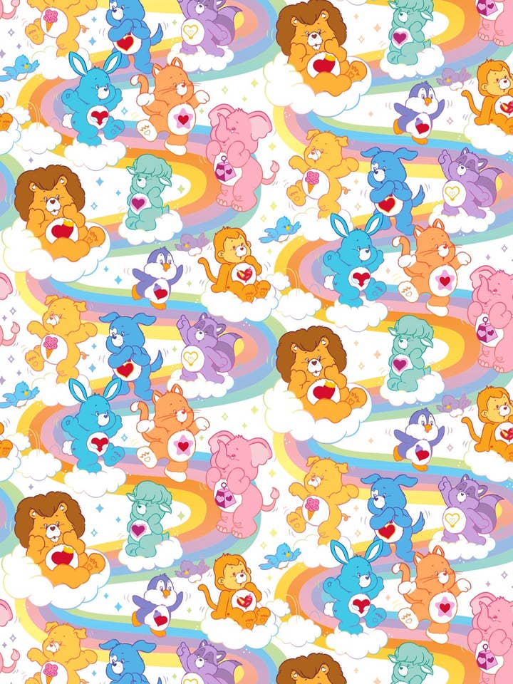 Care Bear Cousins Rainbow Slide Classic Leggings for wholesale by Little K