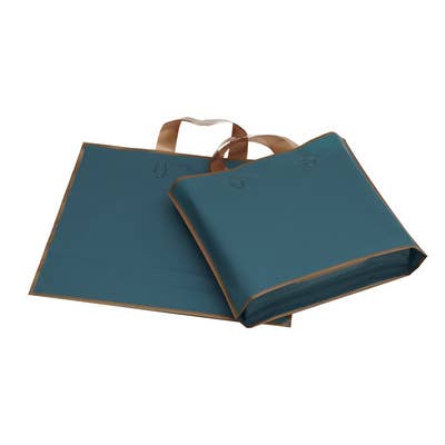 ByHome - Wholesale Gift Bag - 50pcs, 5 colors 12"x3"x10" frosted gold border EVA gift bag 7