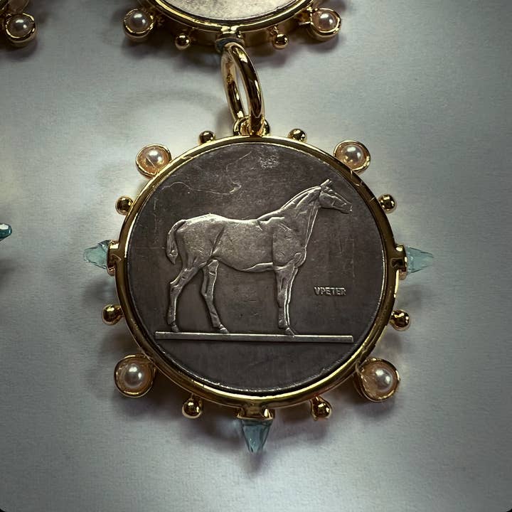 Chasing Cherubs - Wholesale Pendant/Charm Necklace - Dressage
