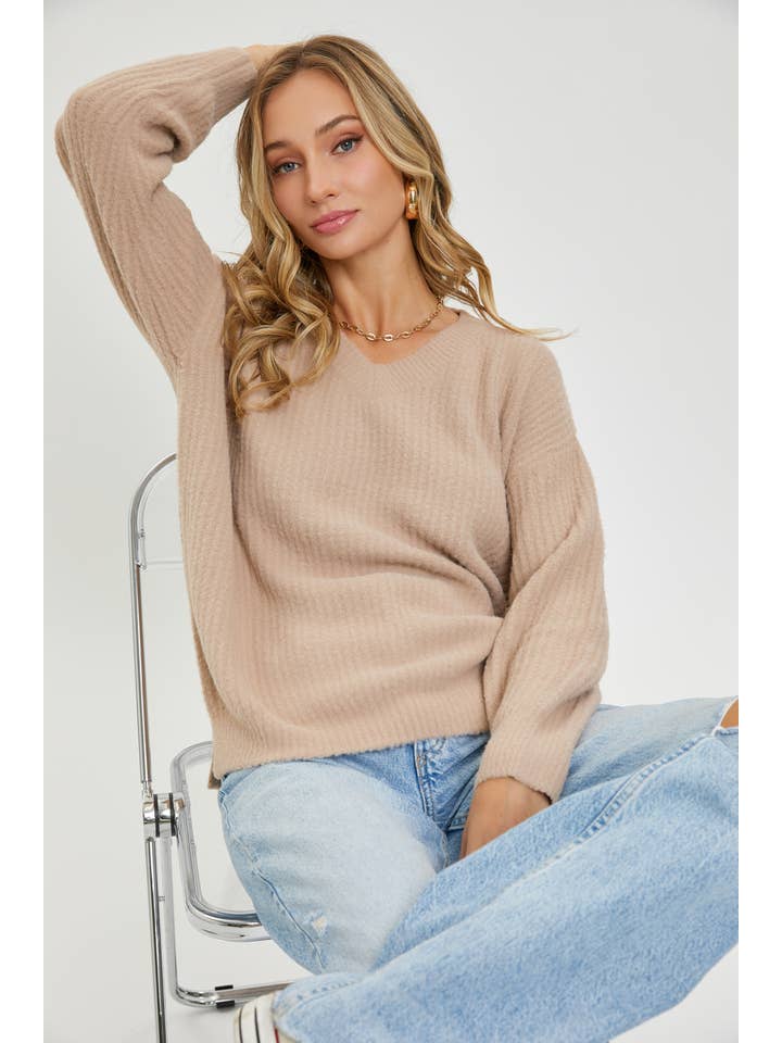 Sweet Lovely by Jen - Wholesale Knit Sweater - Women's - EVERYDAY CASUAL SWEATER19