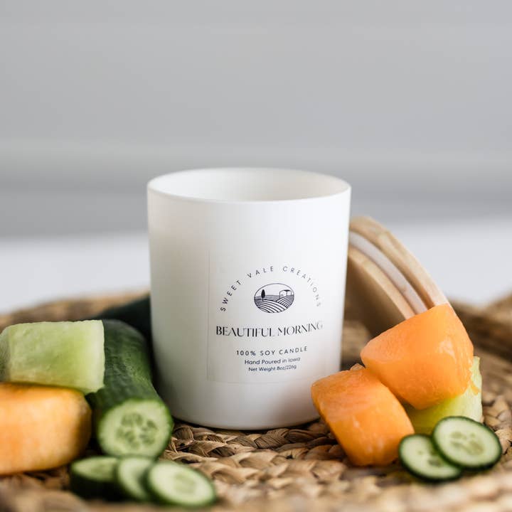 Sweet Vale Creations - Wholesale Jar/Filled Candle - Beautiful Morning Soy Candle