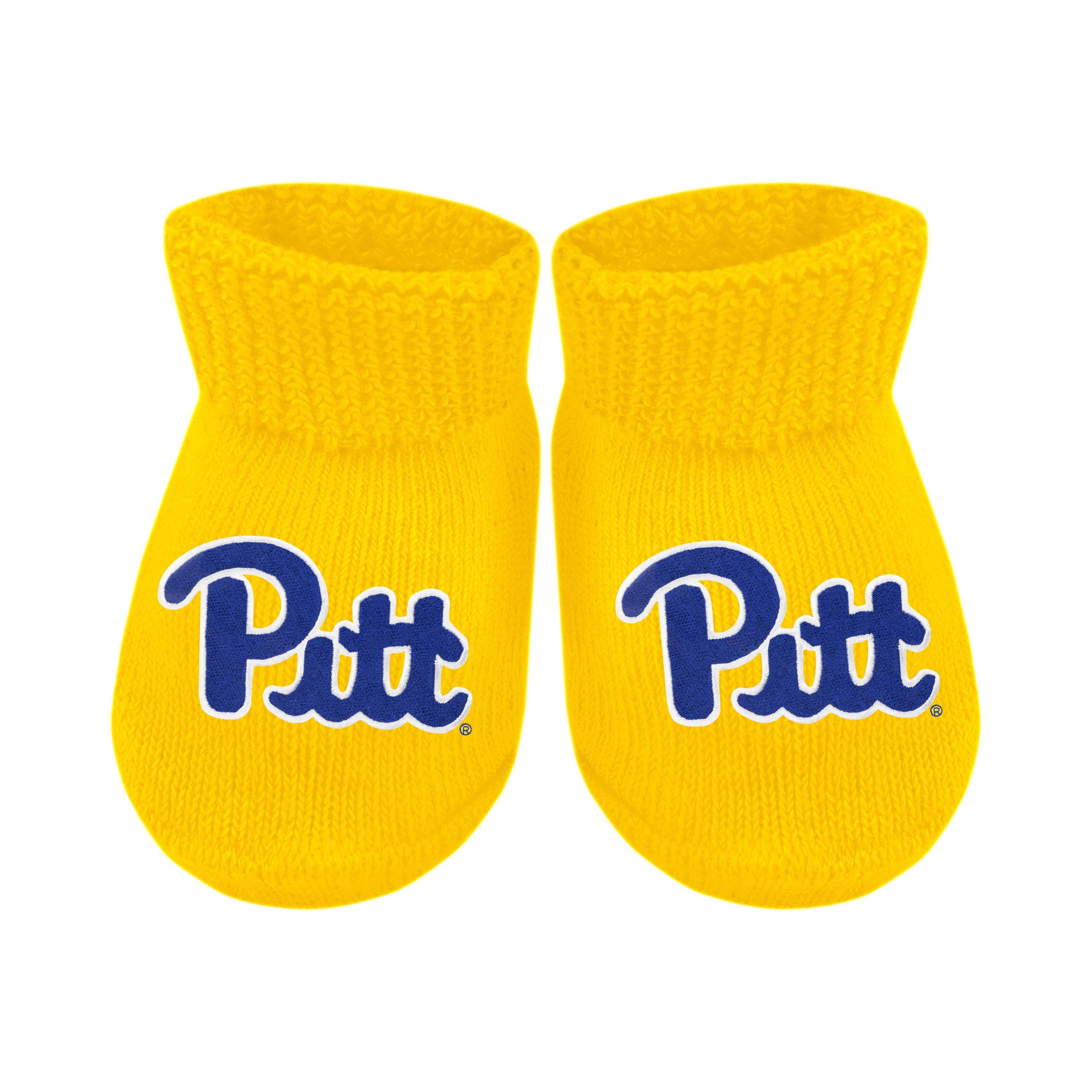 Creative Knitwear - Wholesale Booties - Baby - Pitt Panthers Newborn Bootie Sock 1