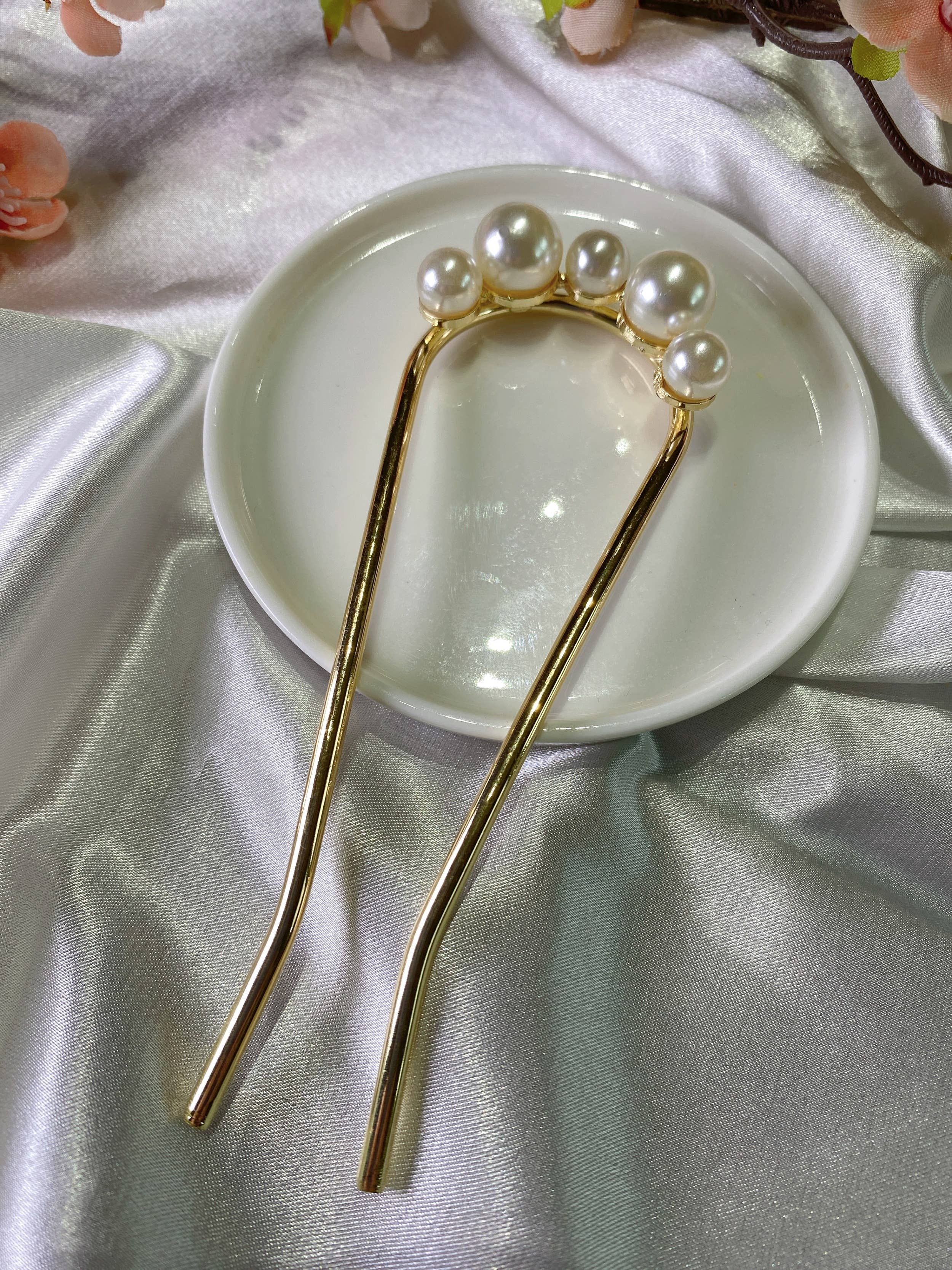 LadyJuneAccessories – wholesale Hair pin – Geometric Hair Accessories,Pearl Hair Slide,Hair Fork7