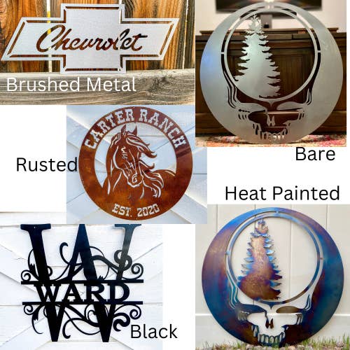 Sarah’s Metal - Wholesale Wall Accent - Grateful Dead Metal Stealie1