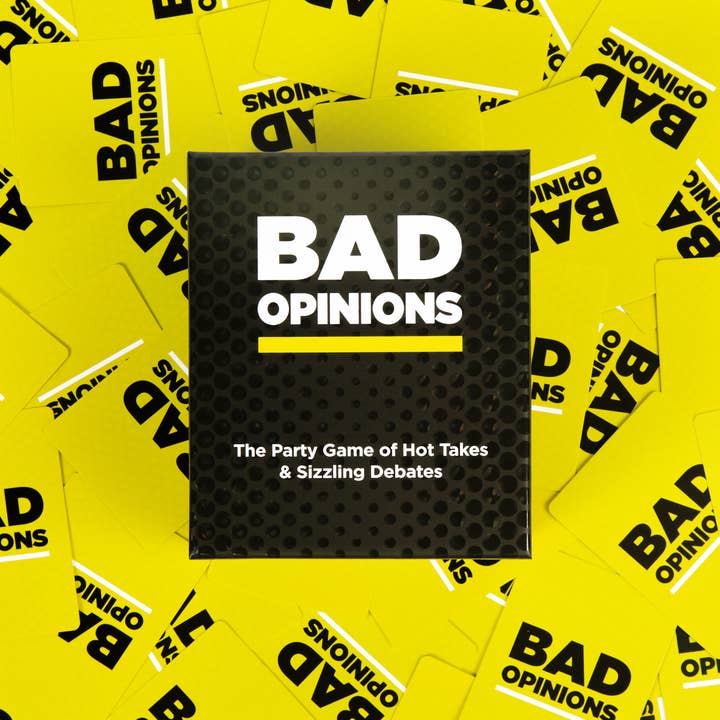 Dyce Games - Wholesale Card Game - BAD OPINIONS: The Party Game of Hot Takes & Sizzling Debates