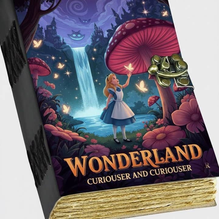 Diario de Alicia en el País de las Maravillas para venta al por mayor de MNM HANDICRAFTS