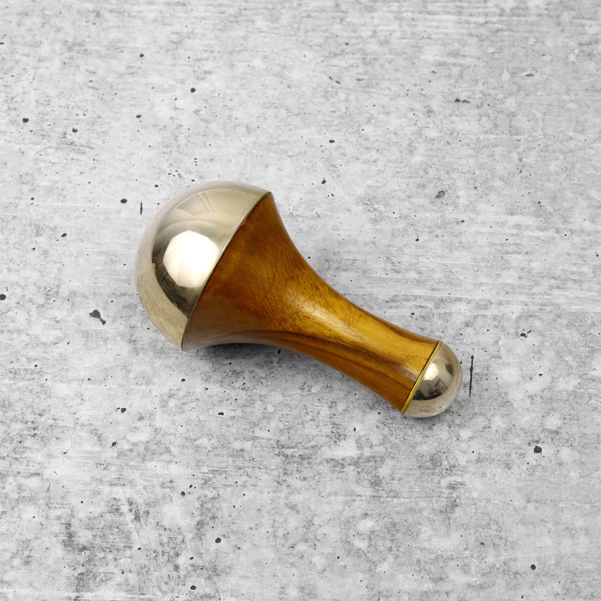 El'Cobre-Ecozonelifestyle – Großhandel Meditationszubehör – Deluxe Kansa Pilz Doppelseitenstab3