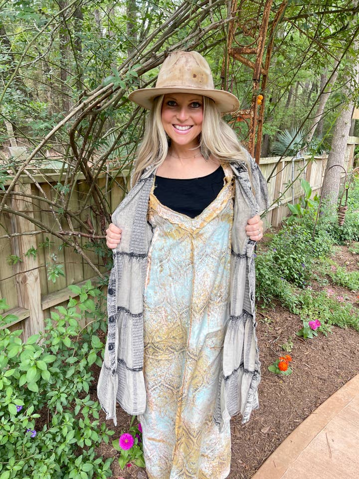 A Rare Bird Shop - Wholesale Dress - Women's - Woodstock Distressed Dress