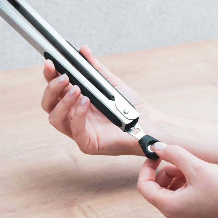 Fackelmann - Wholesale Kitchen tool/gadget - Fackelmann Penderie stainless steel kitchen tong16