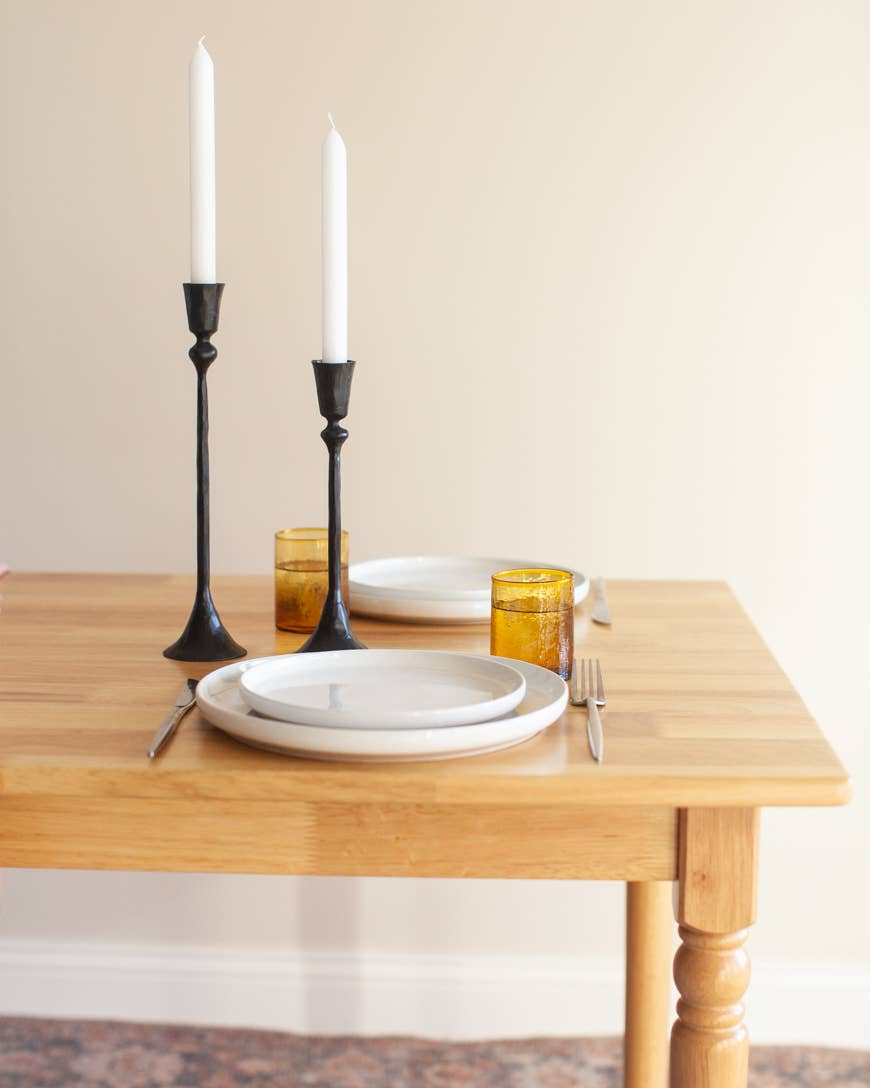 Creative Women Australia - Wholesale Candle Holder - Gemini Hand Forged Iron Candlestands2