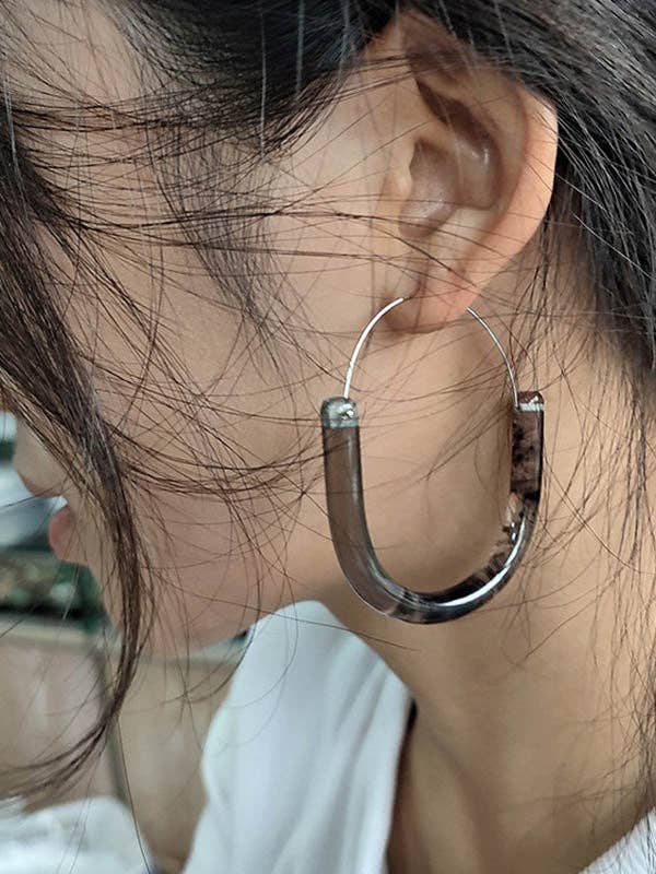 Sheer Trend - Wholesale Hoop Earrings - Geometric Rings Accessories