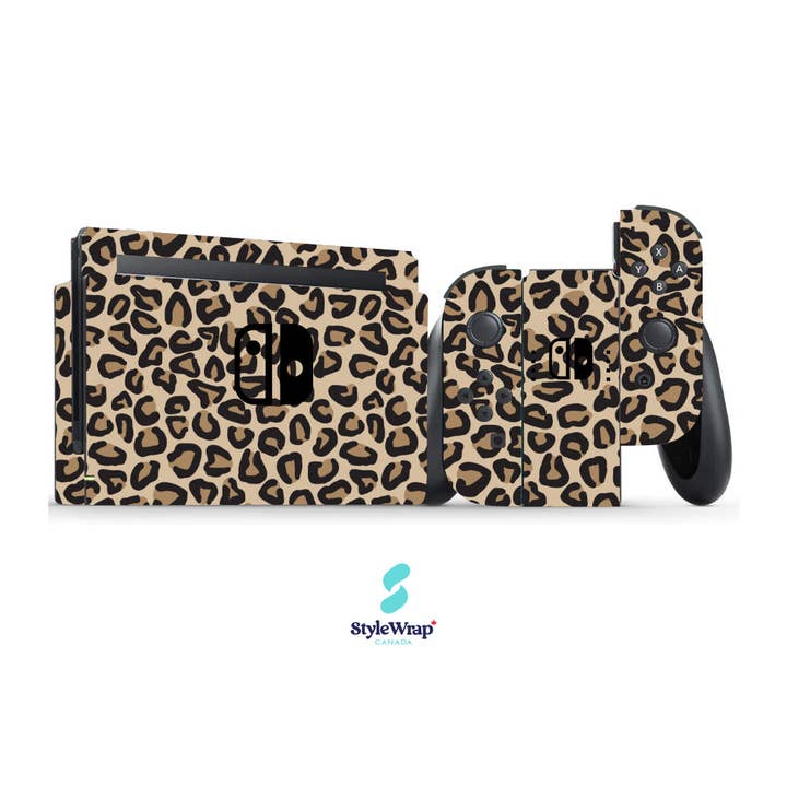 StyleWrap - Wholesale Laptop/Tablet Case - Unisex - Nintendo Switch - Leopard Print0