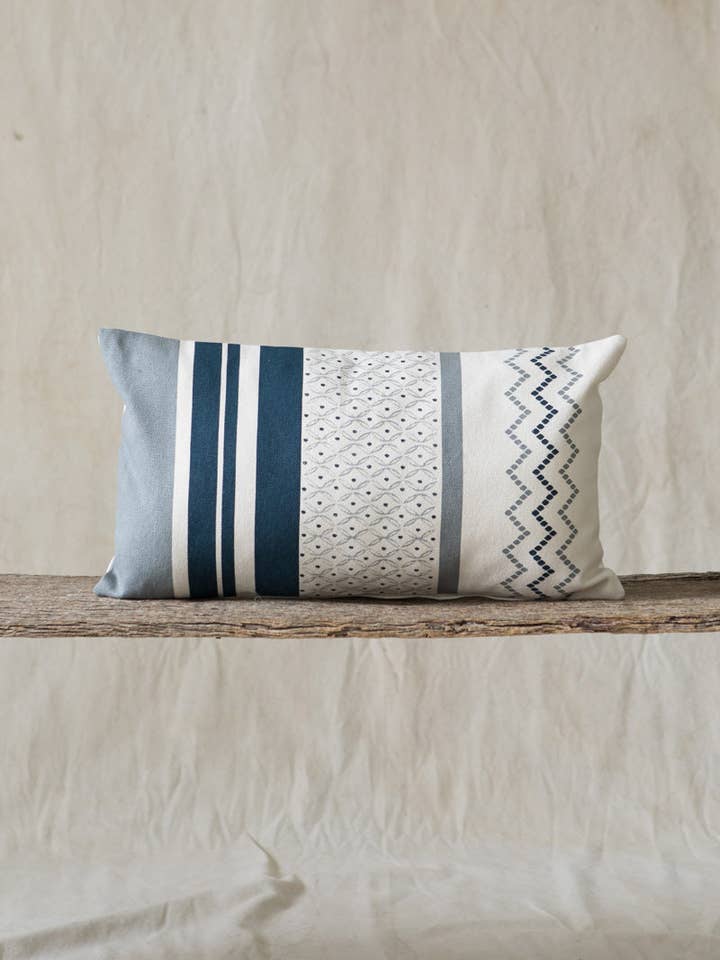 Cojin Mar Azul | 35x50 cm voor wholesale door Kapda Casa