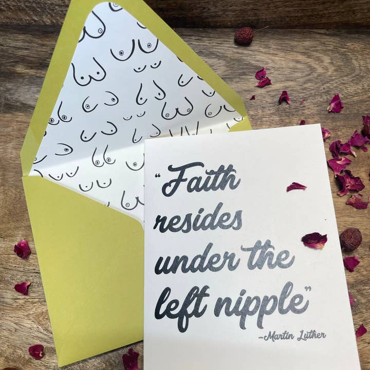 Martin Luther - Quote - Faith - General for wholesale by HeartedS2