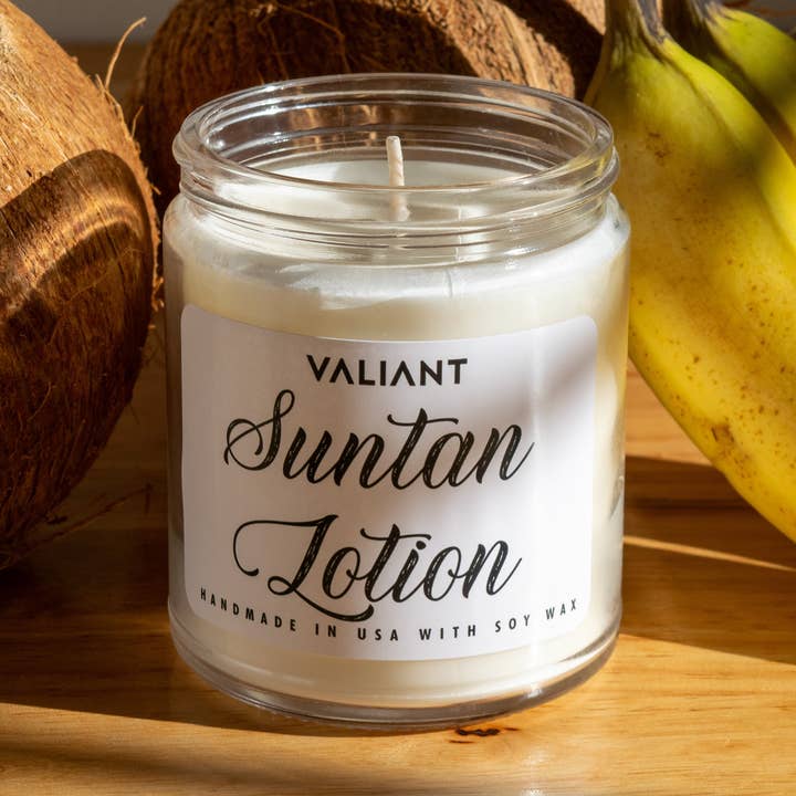 Vela de loción bronceadora para venta al por mayor de We Geek Together