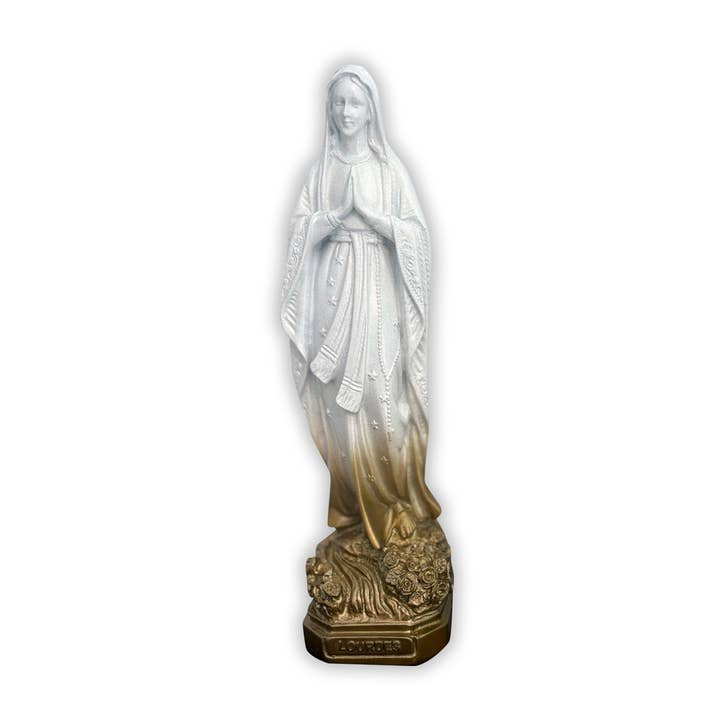 Virgin Mary - white and gold for wholesale by CELESTE