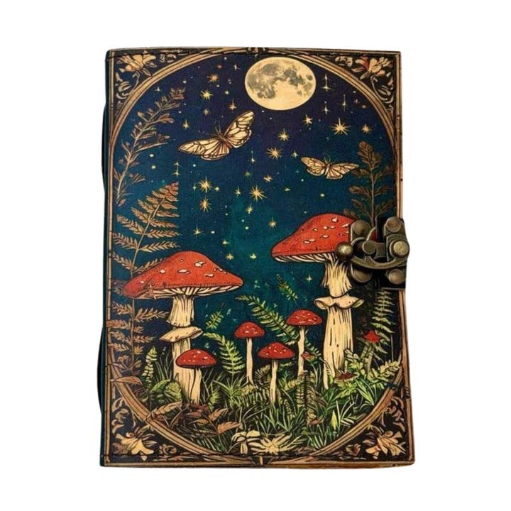 Svampläderjournal Anteckningsbok Resedagbok Trollformelbok för wholesale av Billion Brothers