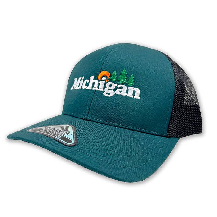 Michigan Classic Trucker Hat for wholesale by Unparalleled Apparel