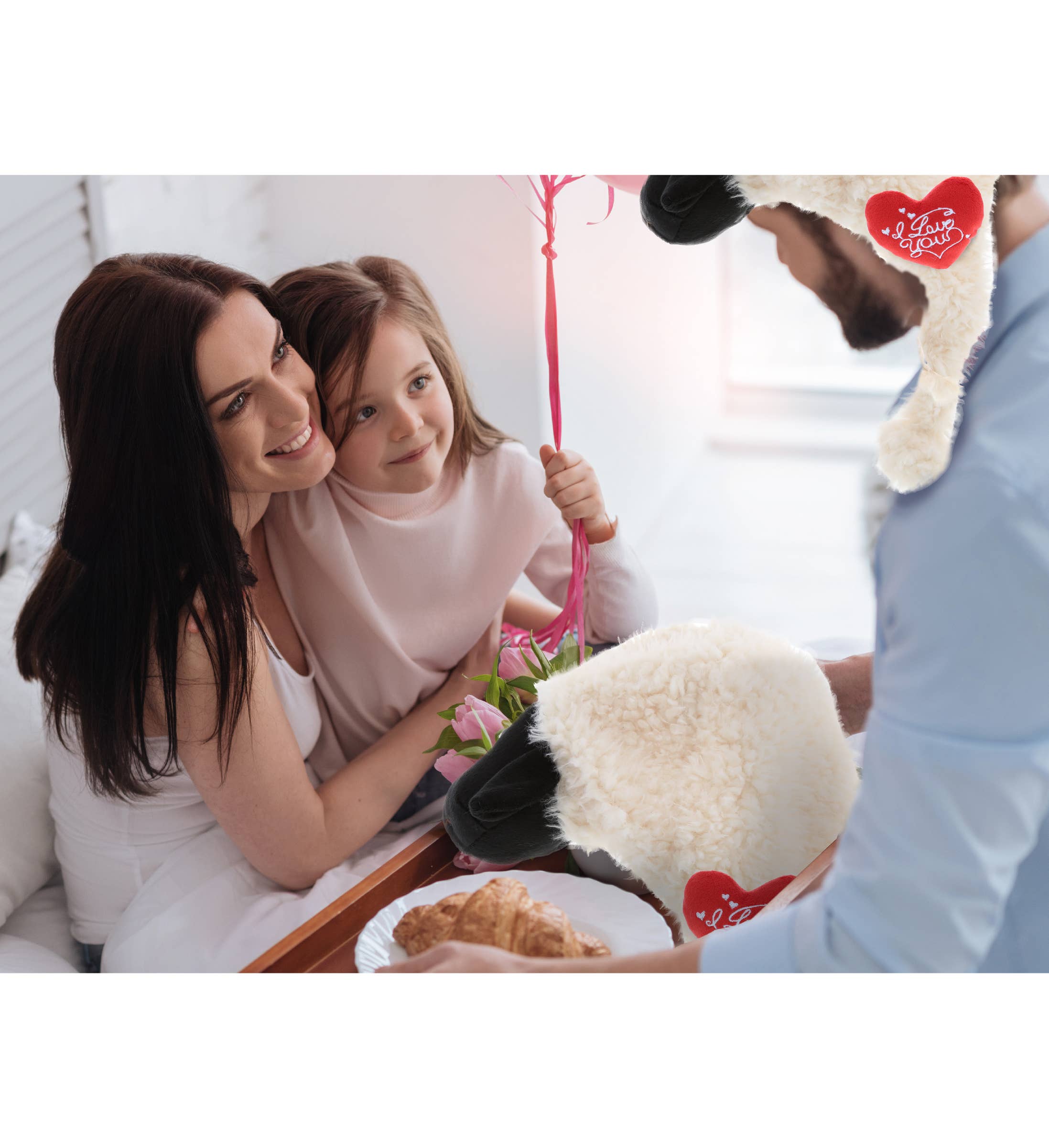 Cota Global - Wholesale Kids Hat - Kids - Plush I Love You Heart & Black Nose Sheep Hat6