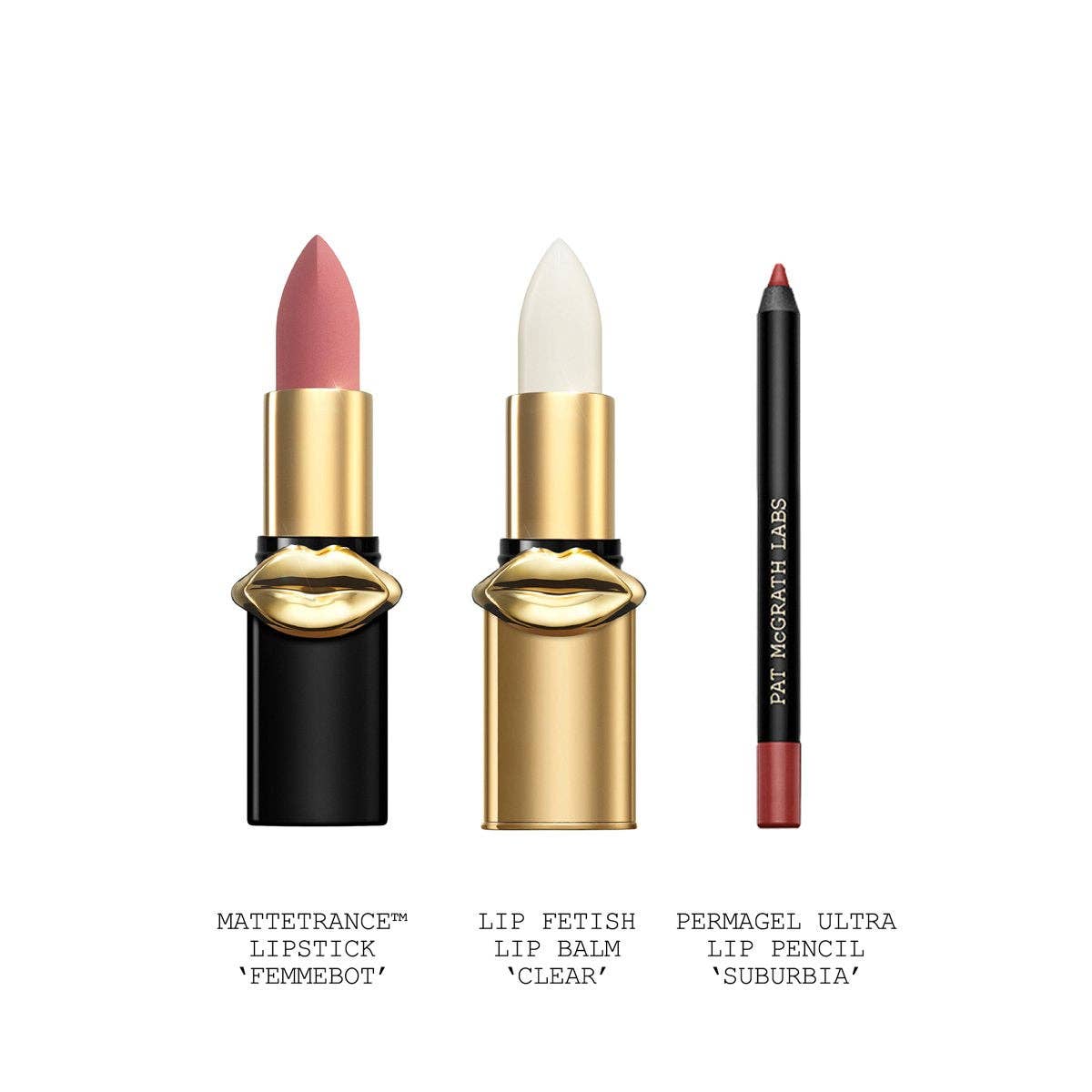 Beauty Goddess – wholesale Lipstick set – Pat McGrath Labs Femmebot Fetish Lip Trio1