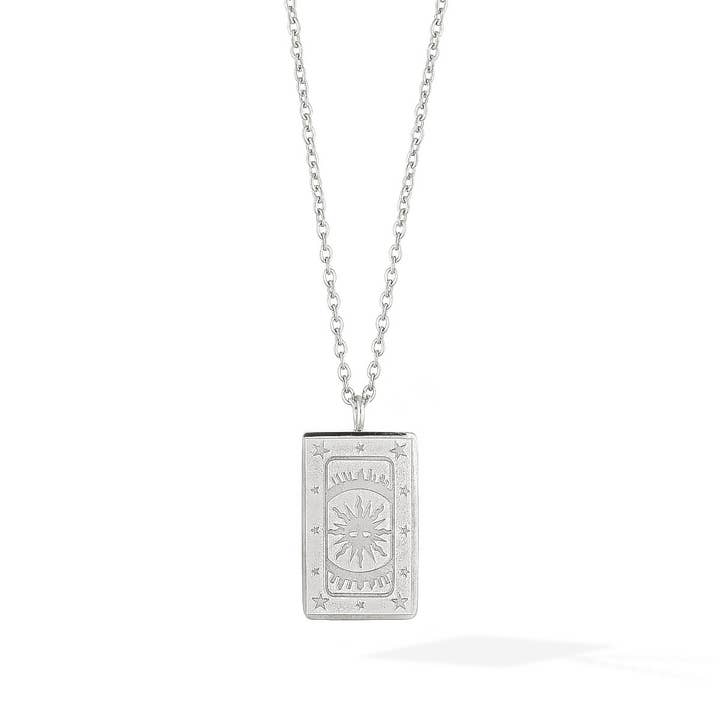 Glacier Mist – Großhandel Kette mit Anhänger/Charm – Die Sonne Tarotkarten-Halskette1