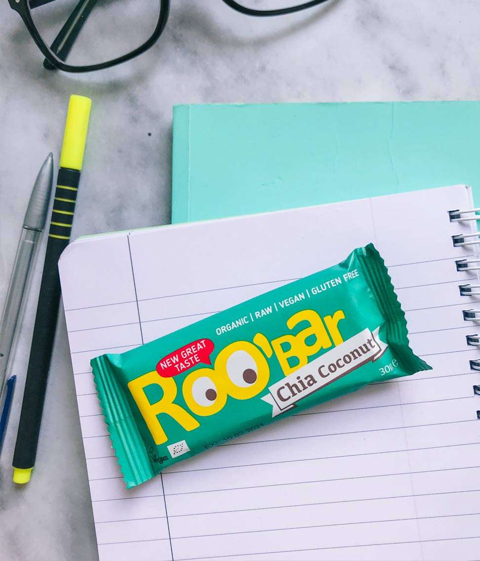 Smart Organic – wholesale Snacksbar – Chia- och kokosbar, ekologisk, Roobar, 30 g5