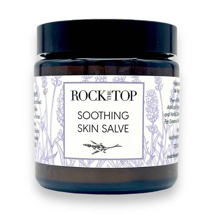 Soothing Skin Salve for wholesale by Rock the Top Inc.
