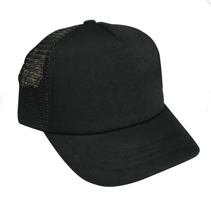 JP Doodles - Wholesale Baseball Cap - Kids - Premium Blank Adjustable JP Doodles Kids Youth Trucker Hats7