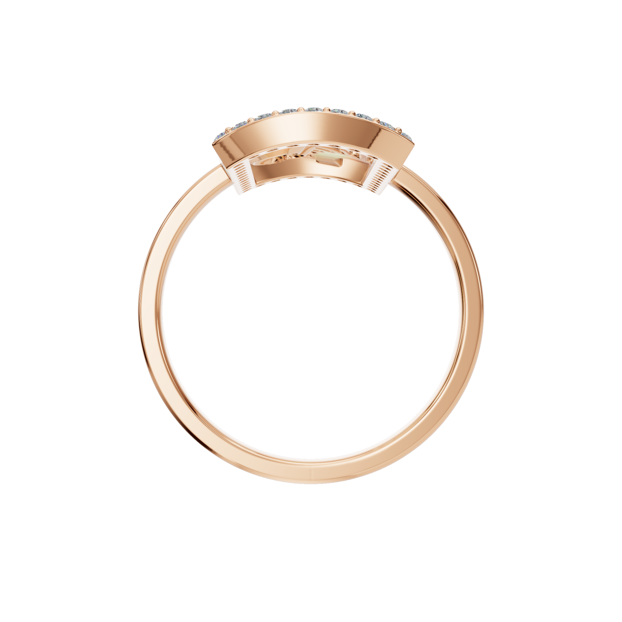 PureYou Jewelry - Wholesale Wedding Band/Ring - 14k Gold Diamond Wedding Ring, Statement Ring, Bridal Ring11