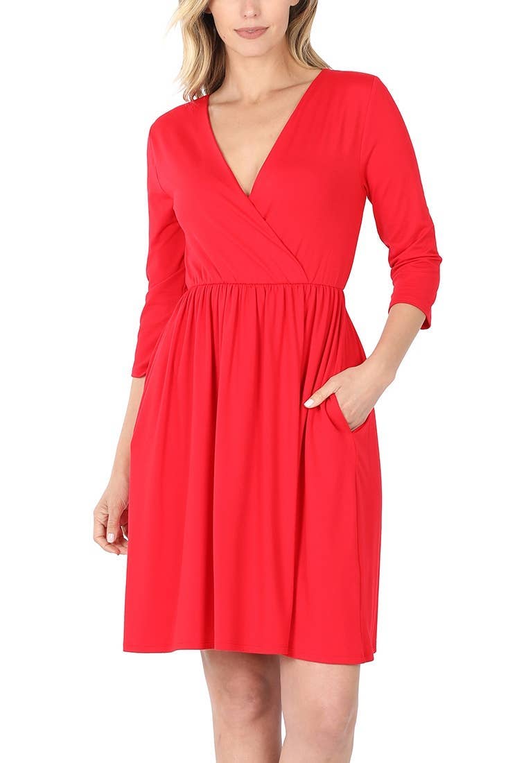 Vanilla Monkey - Vendita all'ingrosso Vestito - Donna - Abito da sposa in morbido tessuto burroso con tasche3