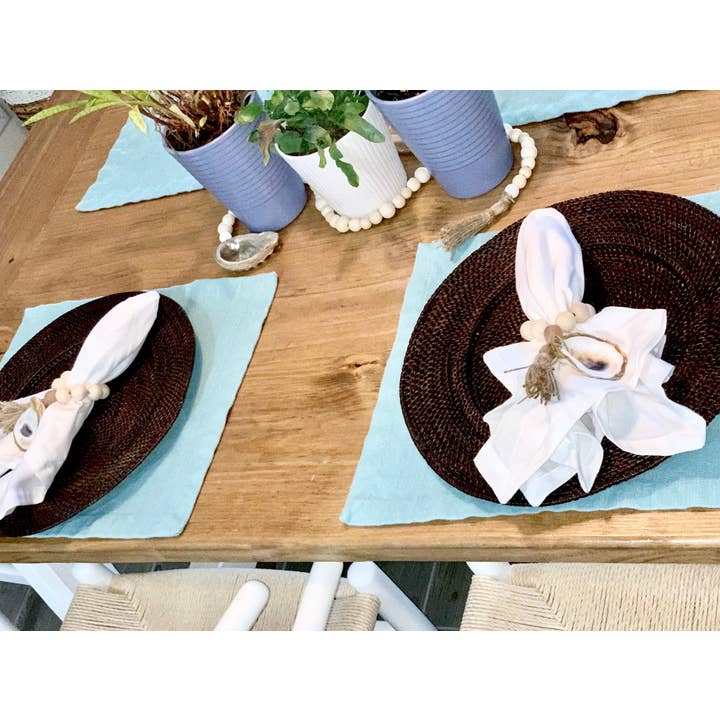 The Gilded Shell - Wholesale Napkin Ring - The Splash - Boho - Set of 26