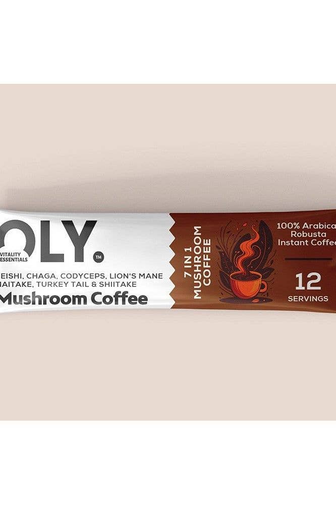 OLY Europe - Wholesale Ground Coffee - Oly - Mushroom Coffee (7 in 1)1