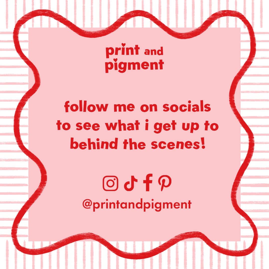 Print and Pigment – wholesale Art print – I'm Putting My Pyjamas On And Trying Again Tomorrow Hand Drawn Print8