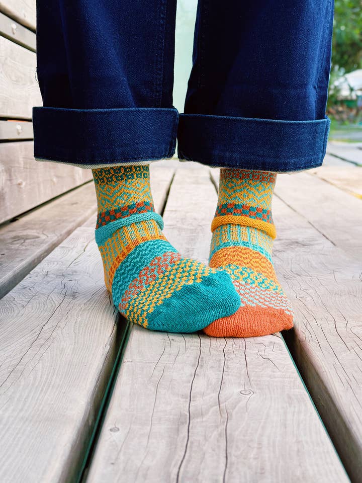 Solmate Socks - Wholesale Socks - Unisex - Dune Crew Socks | Eco-Friendly & Made in the USA1