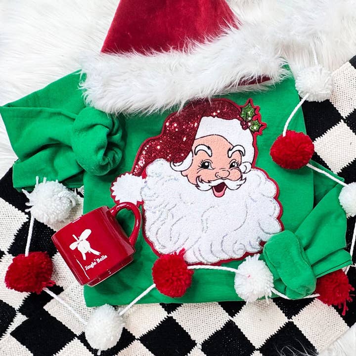 Tomte Chenille & Paljetter Märke för wholesale av Trendy Transfers