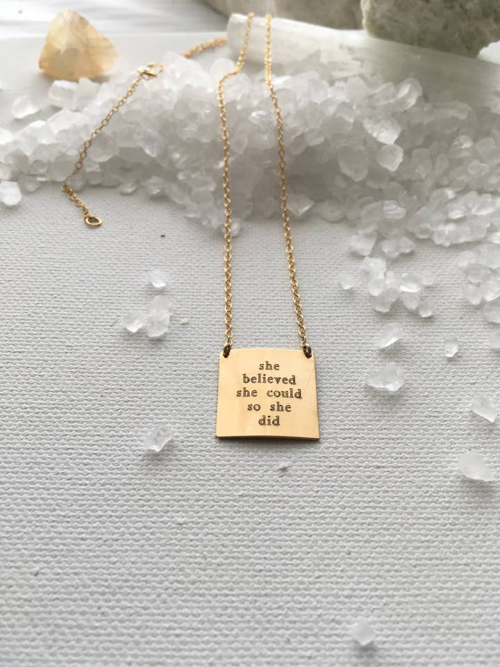 She Believed for wholesale by One Life Jewelry