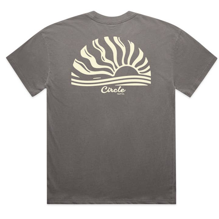 Relaxing cropped tshirt for wholesale by Circle Surf Co