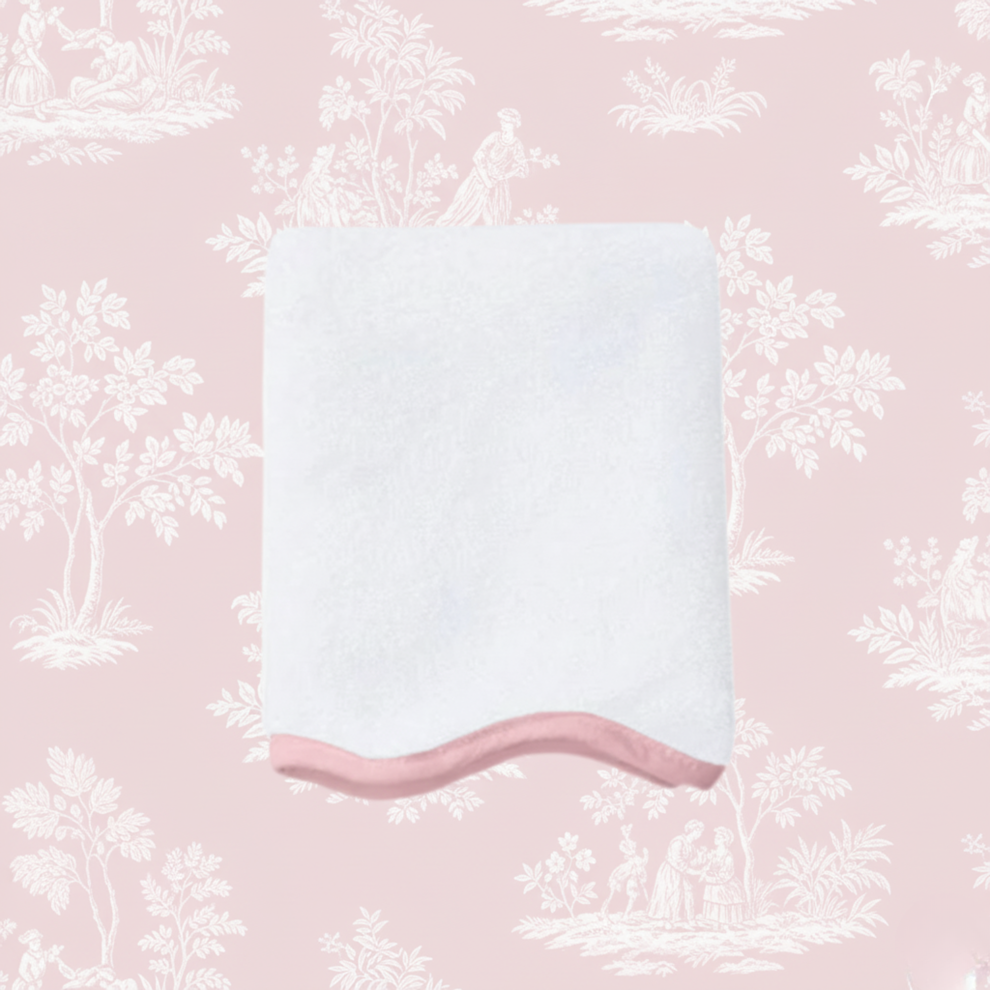 Lotus Linen – wholesale Badrumsmatta – Lyxig badrumsmatta i bomull med kammusselkanter95