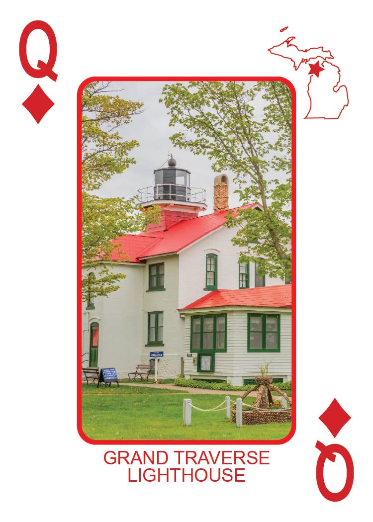 Phil Stagg Photography - Wholesale Playing Cards - LIGHTHOUSES OF MICHIGAN - Playing Cards - Euchre Friendly51