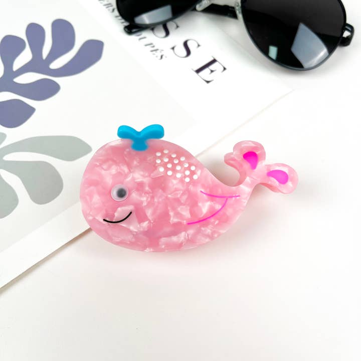 TheDivaSoap - Wholesale Haarclip - Dames - Haarclip van acetaat voor walvisschildpadden, matte klauwclip voor zeedieren3