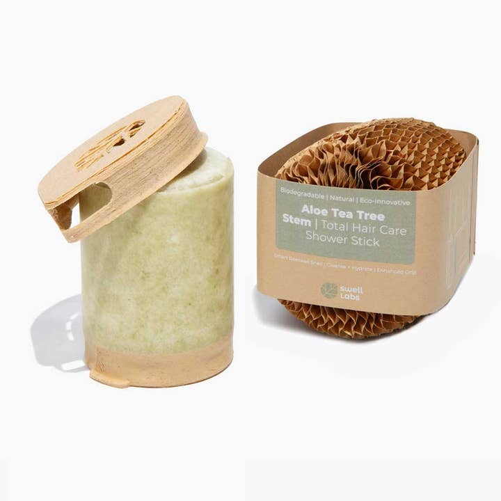 Swell Labs (Stem Total Hair Care) - Wholesale Shampoo Puck/Solid Shampoo - Mini Variety Travel Pack (4 Scents - 14/Washes each)7