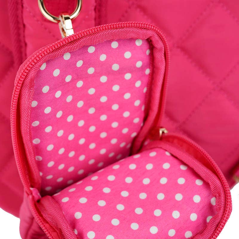 Lemonbella - Wholesale Sports Bag - Unisex - Lemonbella Berry Pink Pickleball Sling Bag CLOSEOUT SALE19