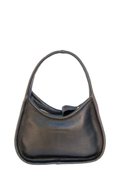 Designed For Joy - Wholesale Shoulder Bag - Women's - Leather Hobo Bag, Medium Size - The Abigail