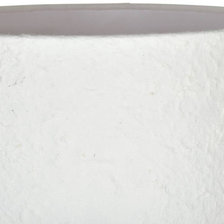 Weiß Stehlampe Saturn Pappmaché D30 H130cm für den Großhandel auf Faire