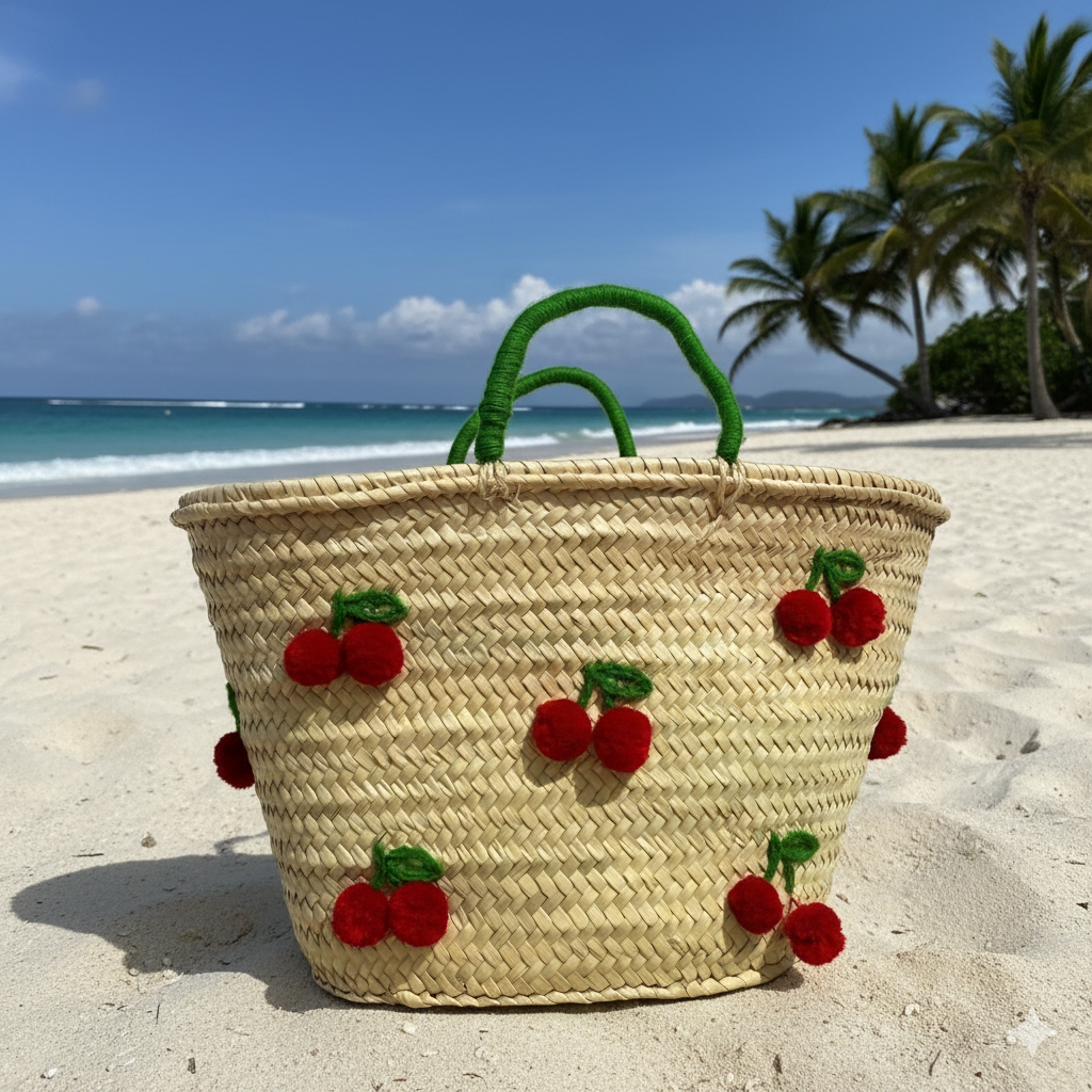 craftberber - Wholesale Beach Bag - French basket bag, Natural Bag, Beach Bag, Handmade Bag4